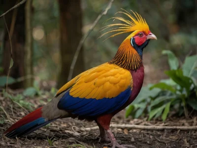 The Golden Pheasant: Beauty & Habits in Natural Habitat