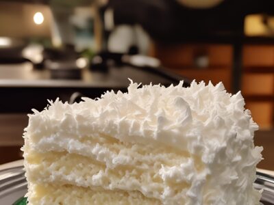 Delicious Creamy Coconut Cake Recipe