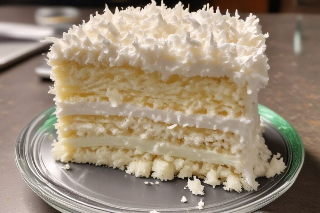 Delicious Creamy Coconut Cake RECIPE