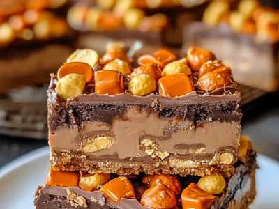 Butterfinger Reese’s Peanut Butter Bars
