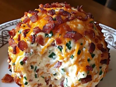 Bacon Cheddar Ranch Cheese Ball