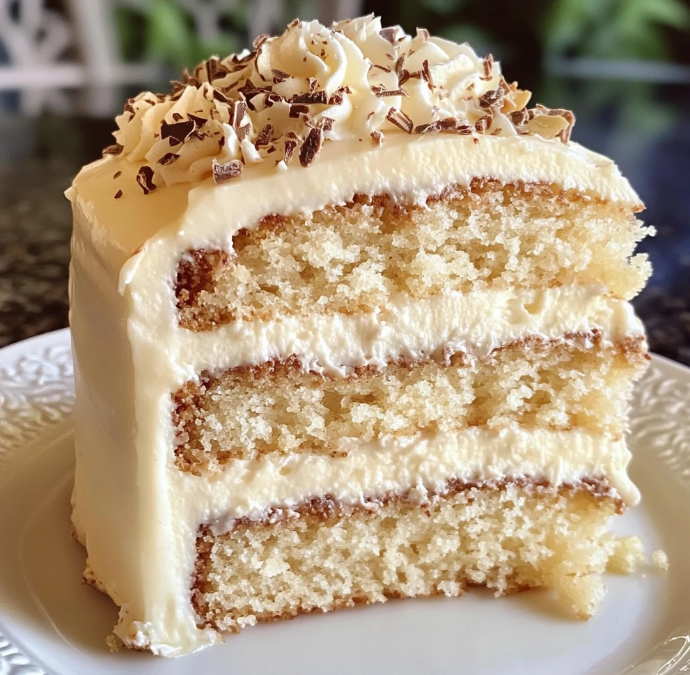 Delicious White German Chocolate Cake