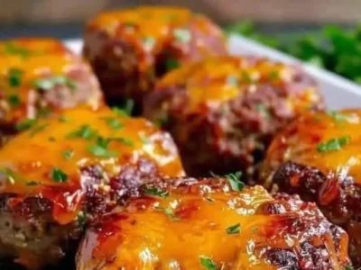 Cheesy Stuffed Meatloaf Bites: A Fun and Flavorful Appetizer