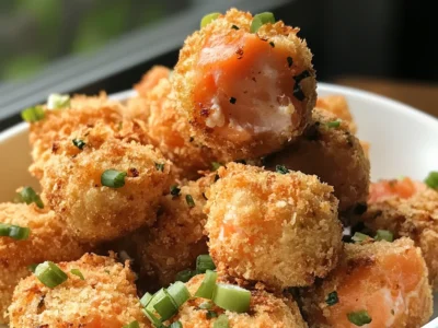 Crispy Bang Bang Salmon Bites: A Flavorful Delight