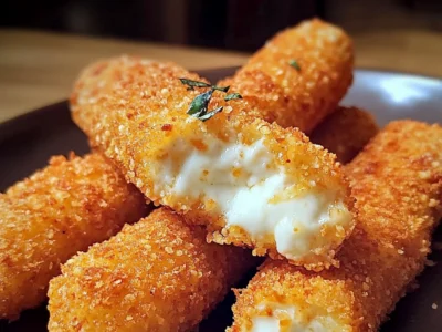 Doritos-Encrusted Mozzarella Sticks: A Crunchy, Cheesy Snack