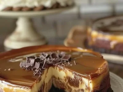Caramel Brownie Cheesecake: A Decadent Dessert