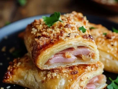 Ham and Cheese Puff Pastry Rolls: A Flaky, Savory Treat