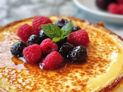 Crème Brûlée Cheesecake: A Luxurious Fusion Dessert