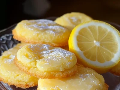 Lemon Poundcake Cookies: A Zesty and Buttery Treat