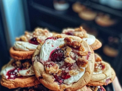 Levain Bakery Cherry Crumble Cookie: A Sweet and Tart Delight