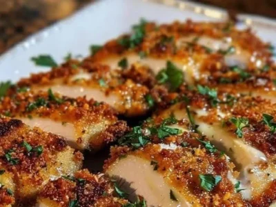 Garlic Parmesan Crusted Chicken: A Crispy, Flavorful Delight