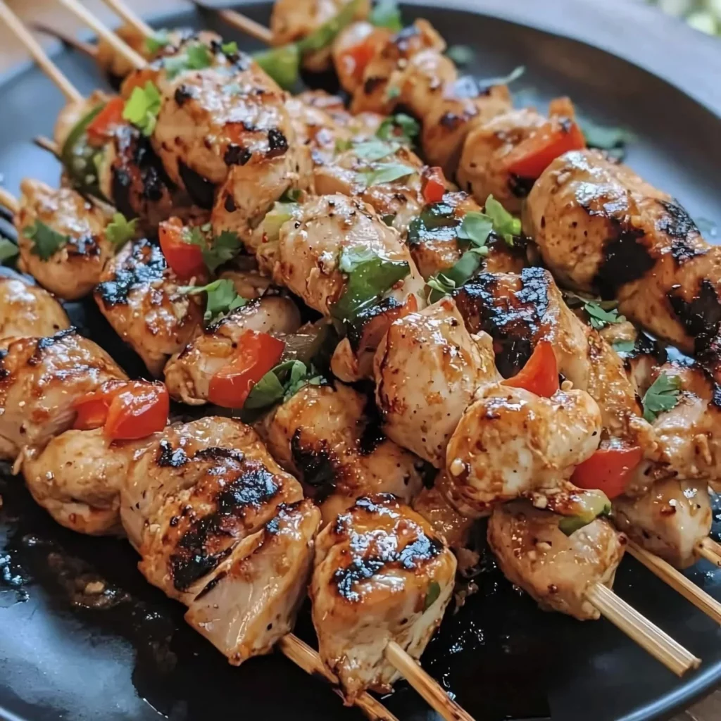 Easy Grilled Thai Chicken Skewers: A Flavorful and Quick Meal