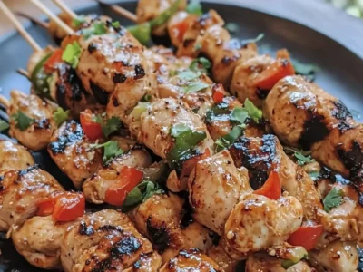 Easy Grilled Thai Chicken Skewers: A Flavorful and Quick Meal