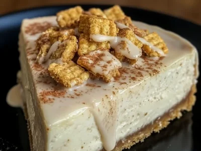 Cinnamon Toast Crunch Cheesecake: A Sweet and Crunchy Dessert