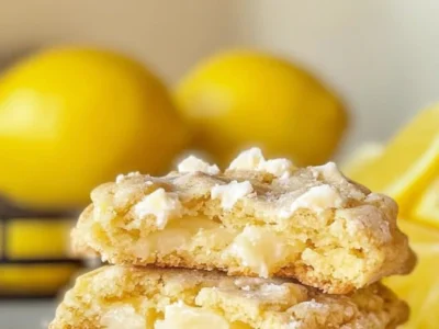 Copycat Levain Bakery Lemon Cookies: A Zesty, Thick, and Chewy Treat
