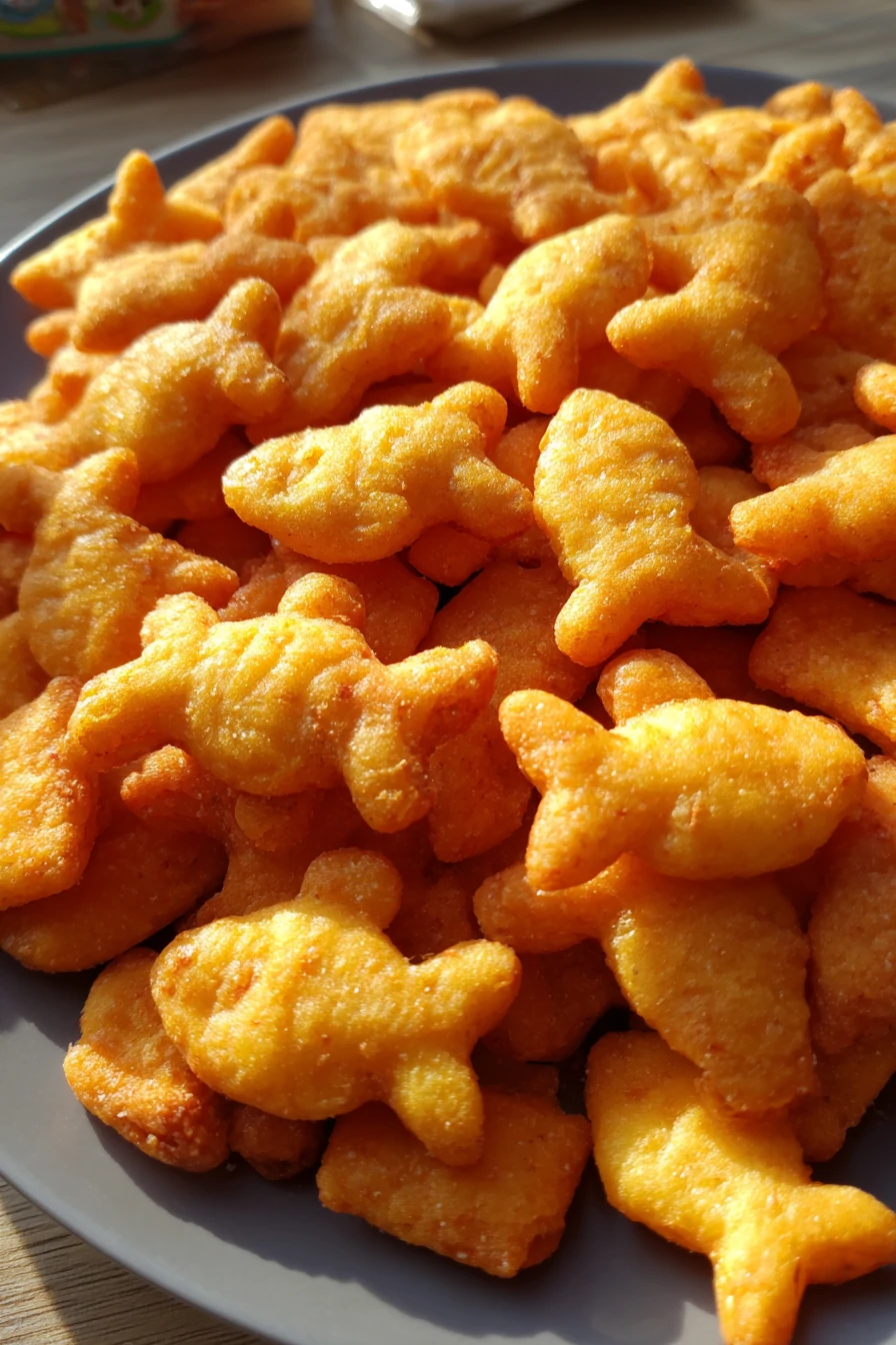 Homemade Goldfish Crackers Recipe
