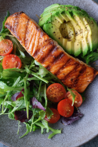 Grilled Salmon & Avocado Bistro Box