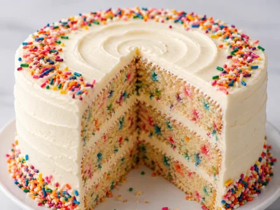 Ultimate Homemade Funfetti Cake Recipe