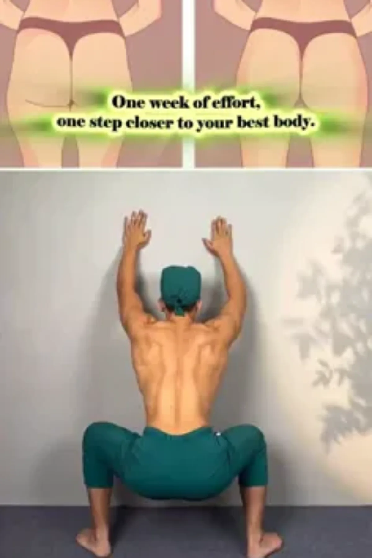 Woman doing a side plank exercise as part of a slim waist transformation routine
