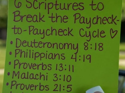 6 Scriptures to Break the Paycheck Cycle