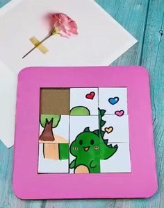 DIY Paper Puzzle Craft for Kids