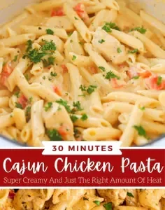 Creamy Cajun Chicken Pasta