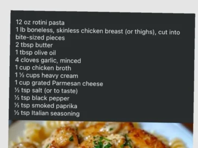 chicken and noodles