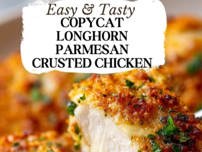 Copycat Longhorn Parmesan Crusted Chicken
