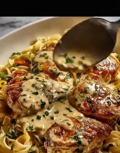 Creamy Garlic Herb Chicken Thighs Easy Dinner Recipe Instant Download – Etsy