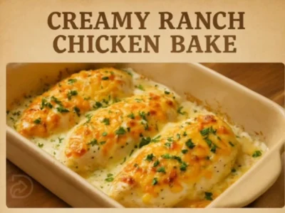 Creamy Ranch Chicken Bake Recipe