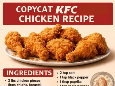 Crispy Copycat KFC Chicken Recipe You Can Make at Home