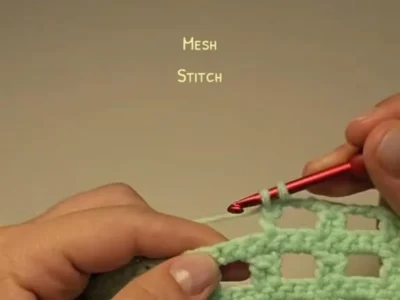 Crochet Mesh Stitch Tutorial – Easy Crochet Technique