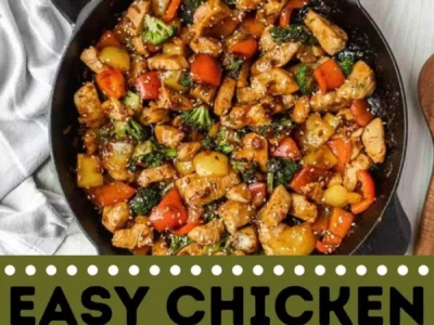 Easy Chicken Stir Fry Recipe – Simple Chicken Stir Fry