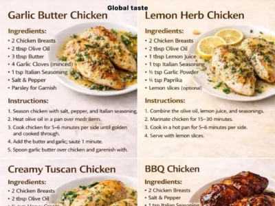 Garlic Butter Chicken Recipe