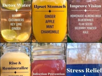 Healthy drink recipes for various benefits