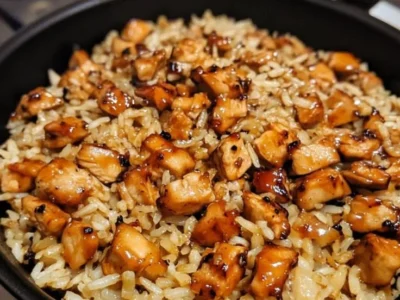 Honey BBQ Chicken Rice Recipe, Easy High Protein Meal Prep (digital Download) – Etsy