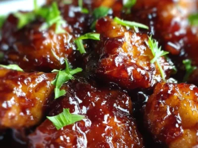 Irresistibly Sticky Honey Glazed Chicken Bites with Sweet and Savory Asian Flavors