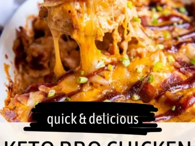 Keto BBQ Chicken Casserole – Easy Keto Recipes