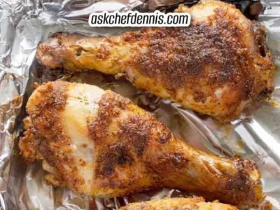 The BEST Crispy Baked Chicken Legs