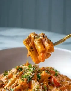 Creamy Tomato Garlic Pasta