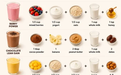 Weight Gain Smoothies for Healthy Weight Gain - Inspiring Ideas