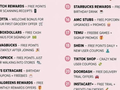 25 websites that give you free stuff for signing up
