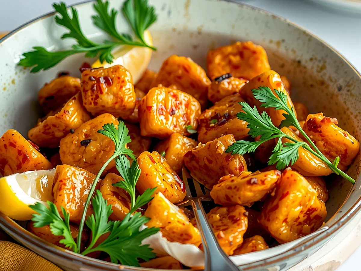 Air Fryer Recipes, freshly made and ready to serve