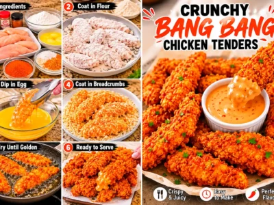 Crunchy Bang Bang Chicken Tenders Recipe