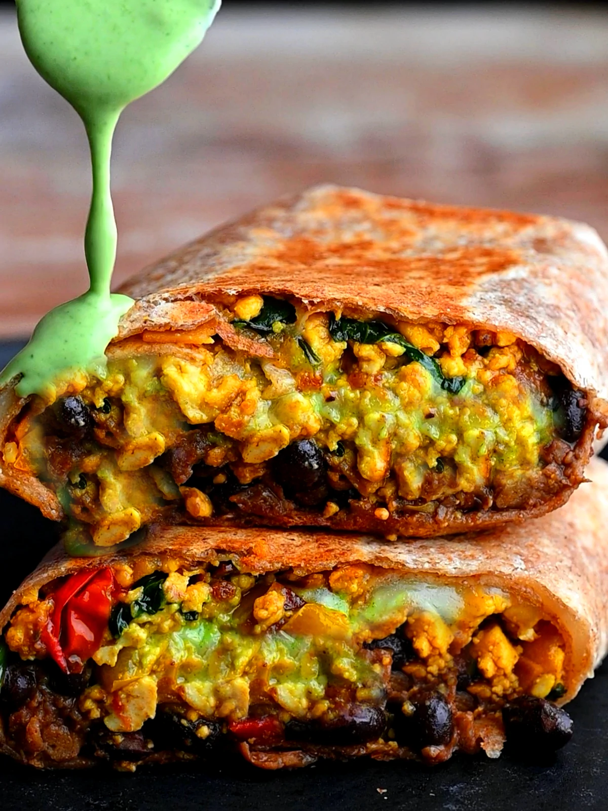 Black Bean Burrito Recipe