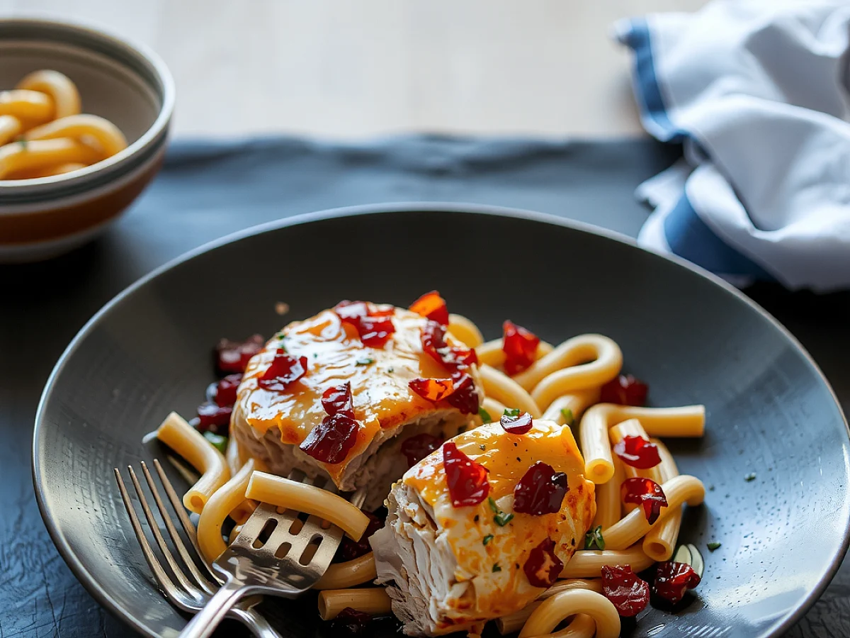 Indulge in the rich and creamy goodness of Chicken Bacon Ranch, freshly made and ready to serve