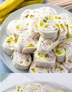 Creamy Ham Pickle Pinwheels: Easy Party Appetizer