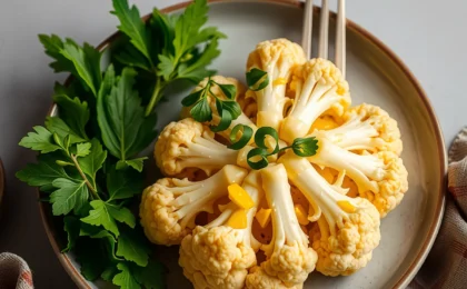 Butter Cauliflower, freshly made and ready to serve