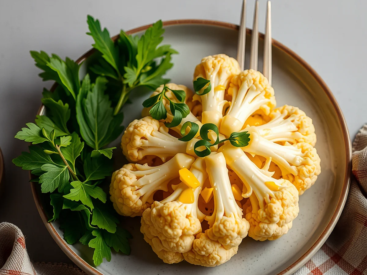 Butter Cauliflower, freshly made and ready to serve