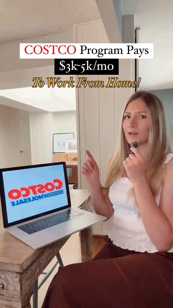 Person reviewing Costco affiliate program dashboard on a laptop at home